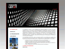 Tablet Screenshot of fundacionleitat.org